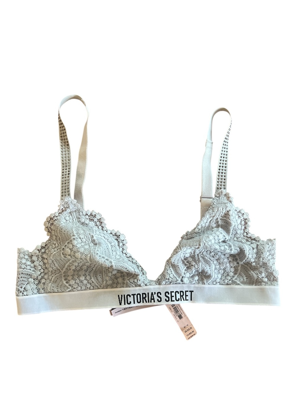 Victoria's Secret Lace Bralette in White